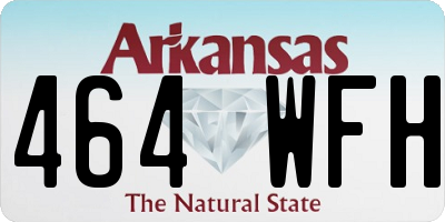 AR license plate 464WFH