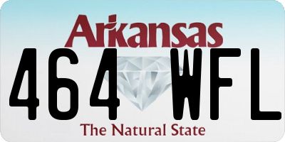 AR license plate 464WFL