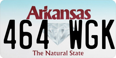 AR license plate 464WGK