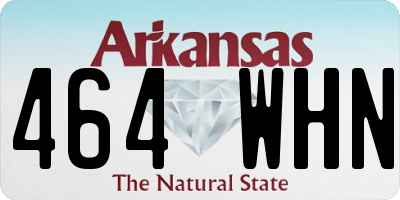 AR license plate 464WHN
