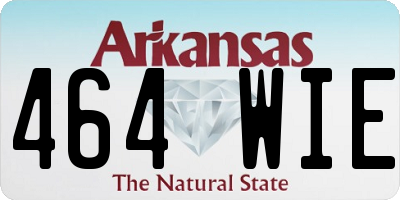 AR license plate 464WIE