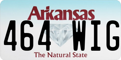 AR license plate 464WIG