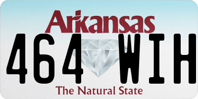 AR license plate 464WIH