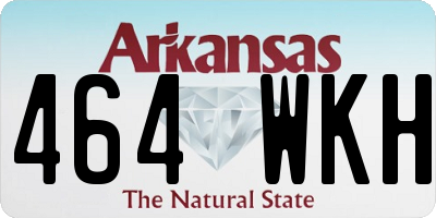 AR license plate 464WKH