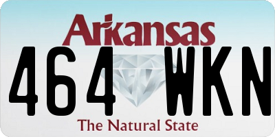 AR license plate 464WKN