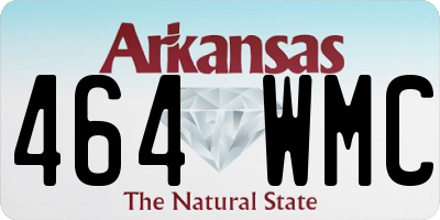 AR license plate 464WMC