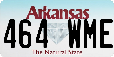 AR license plate 464WME