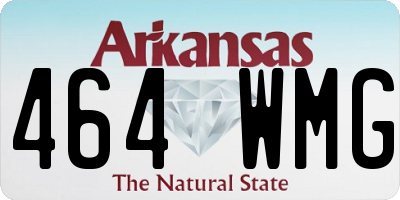 AR license plate 464WMG