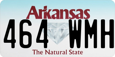 AR license plate 464WMH