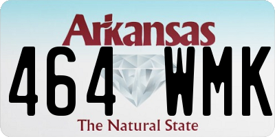 AR license plate 464WMK