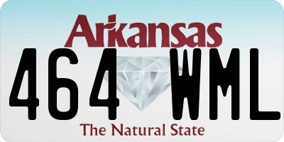 AR license plate 464WML