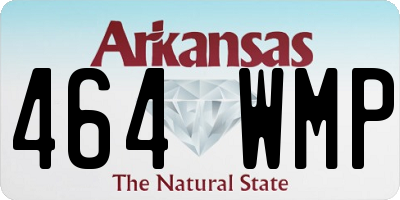 AR license plate 464WMP