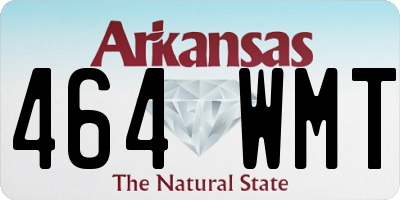 AR license plate 464WMT