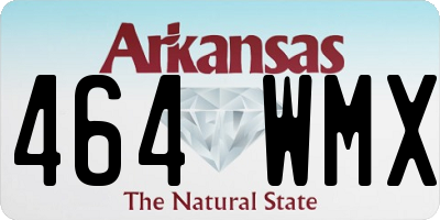 AR license plate 464WMX