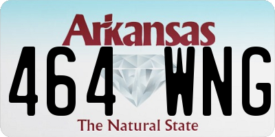 AR license plate 464WNG