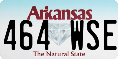 AR license plate 464WSE