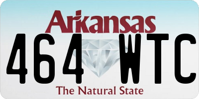 AR license plate 464WTC