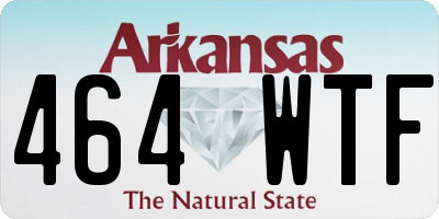 AR license plate 464WTF