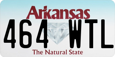 AR license plate 464WTL