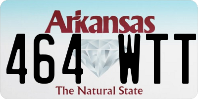 AR license plate 464WTT