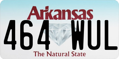 AR license plate 464WUL