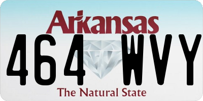 AR license plate 464WVY