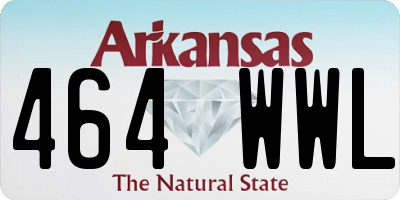 AR license plate 464WWL