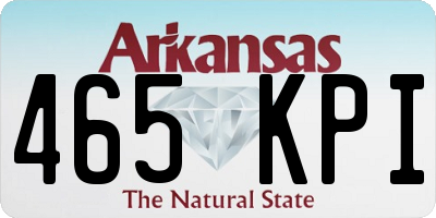 AR license plate 465KPI