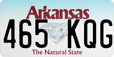 AR license plate 465KQG