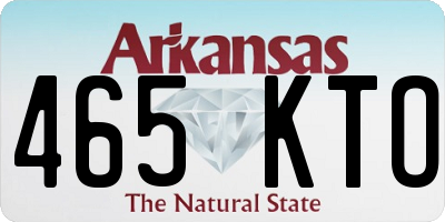 AR license plate 465KTO