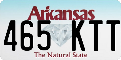 AR license plate 465KTT
