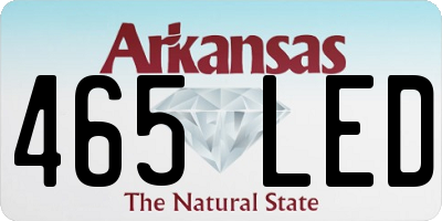 AR license plate 465LED