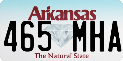 AR license plate 465MHA