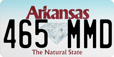 AR license plate 465MMD