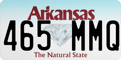 AR license plate 465MMQ