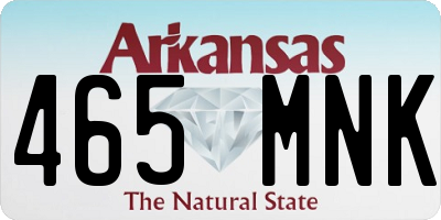 AR license plate 465MNK