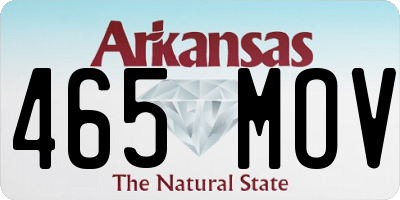 AR license plate 465MOV