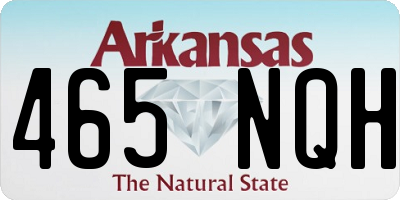 AR license plate 465NQH