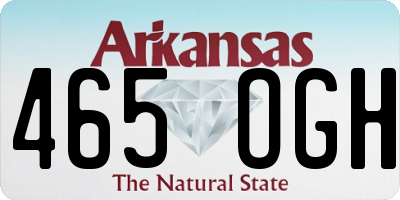 AR license plate 465OGH
