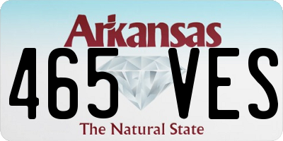 AR license plate 465VES