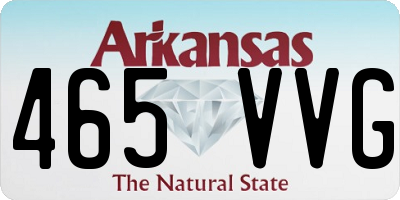 AR license plate 465VVG