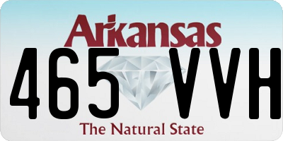 AR license plate 465VVH