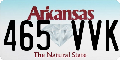 AR license plate 465VVK