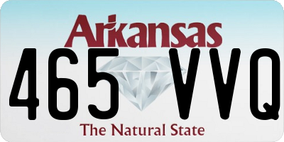 AR license plate 465VVQ