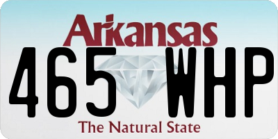 AR license plate 465WHP