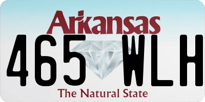 AR license plate 465WLH