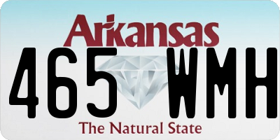 AR license plate 465WMH