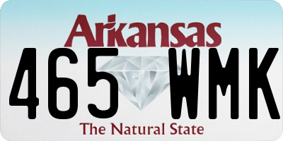 AR license plate 465WMK