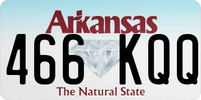 AR license plate 466KQQ
