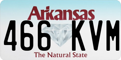 AR license plate 466KVM